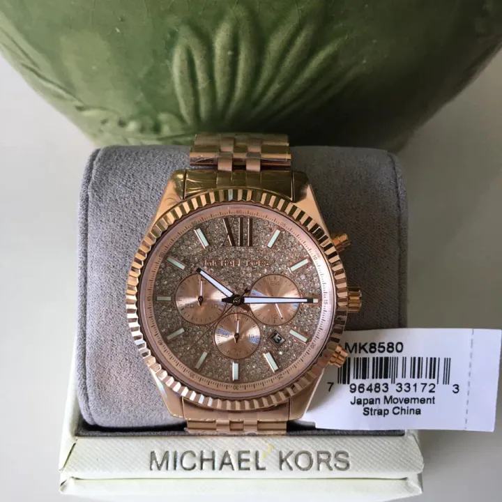 bronze michael kors watch