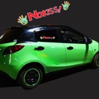 NoKiss Glow Panel Light Emitting Window Racing Car Sticker Windshield Decorative LED Light Parts Component