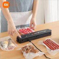 [HOT GUJUXIOEWUIOE 642] ซีลอาหารแบบสูญญากาศสำหรับ Xiaomi,ซีลเลอร์พลาสติกอัตโนมัติขนาดเล็กซีลเลอร์ซีลถุงอาหาร10ชิ้นเครื่องบรรจุถุงบ้านแบบพกพาสำหรับครัว