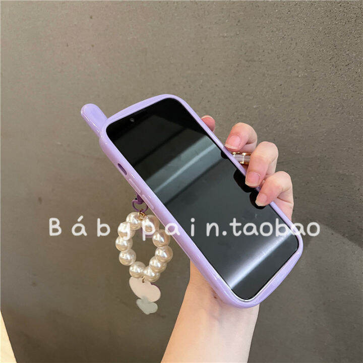 เปลือกโทรศัพท์มือถือสำหรับ-iphonexs-จี้ดอกไม้มุกสำหรับ-iphone13-โทรศัพท์มือถือที่ทันสมัยง่ายสีเปลือกป้องกันสำหรับ-iphone12promax-จี้โทรศัพท์มือถือเปลือกทิวลิปสำหรับ-iphone11