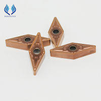 Phoenixtech เม็ดมีดคาร์ไบด์ (Inserts) VNMG160408MZ JT9095 เม็ดมีดกลึง สําหรับเครื่องกลึง Carbide Turning Insert Cutter Blade Insert Cutting Tool *1 (CT-A41)