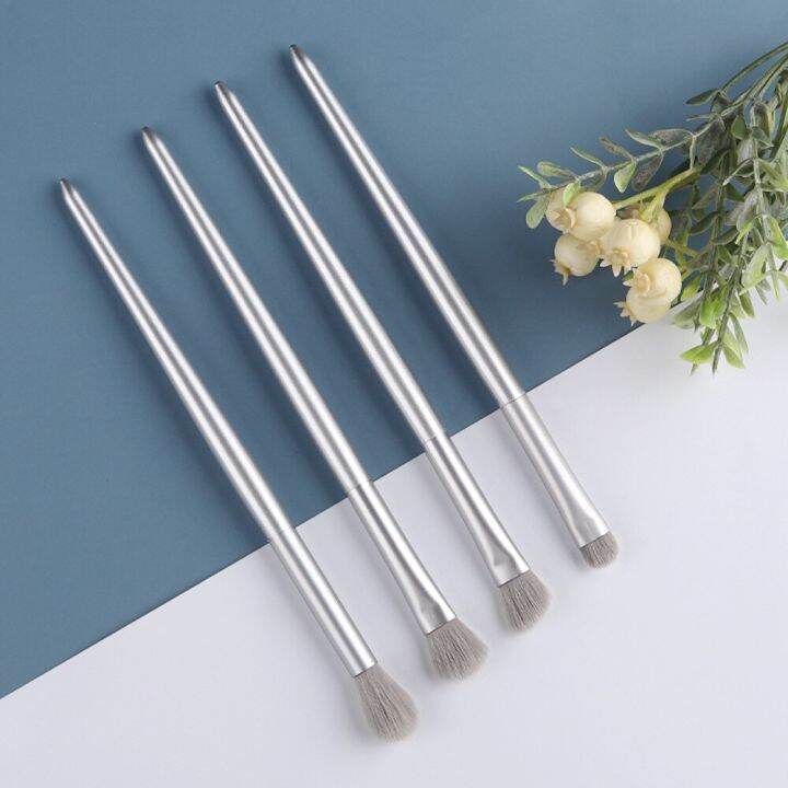 eye-makeup-brush-4-silver-eye-detail-brush-long-wooden-handle-smudge-brush-eye-shadow-brush-nose-shadow-brush-highlight-brush-makeup-brushes-sets