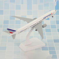 1:400 Scale France Airways B777-300ER Airlines เครื่องบินรุ่นฐานเครื่องบินโลหะผสมสำหรับสะสมของที่ระลึกของขวัญแสดง Toys