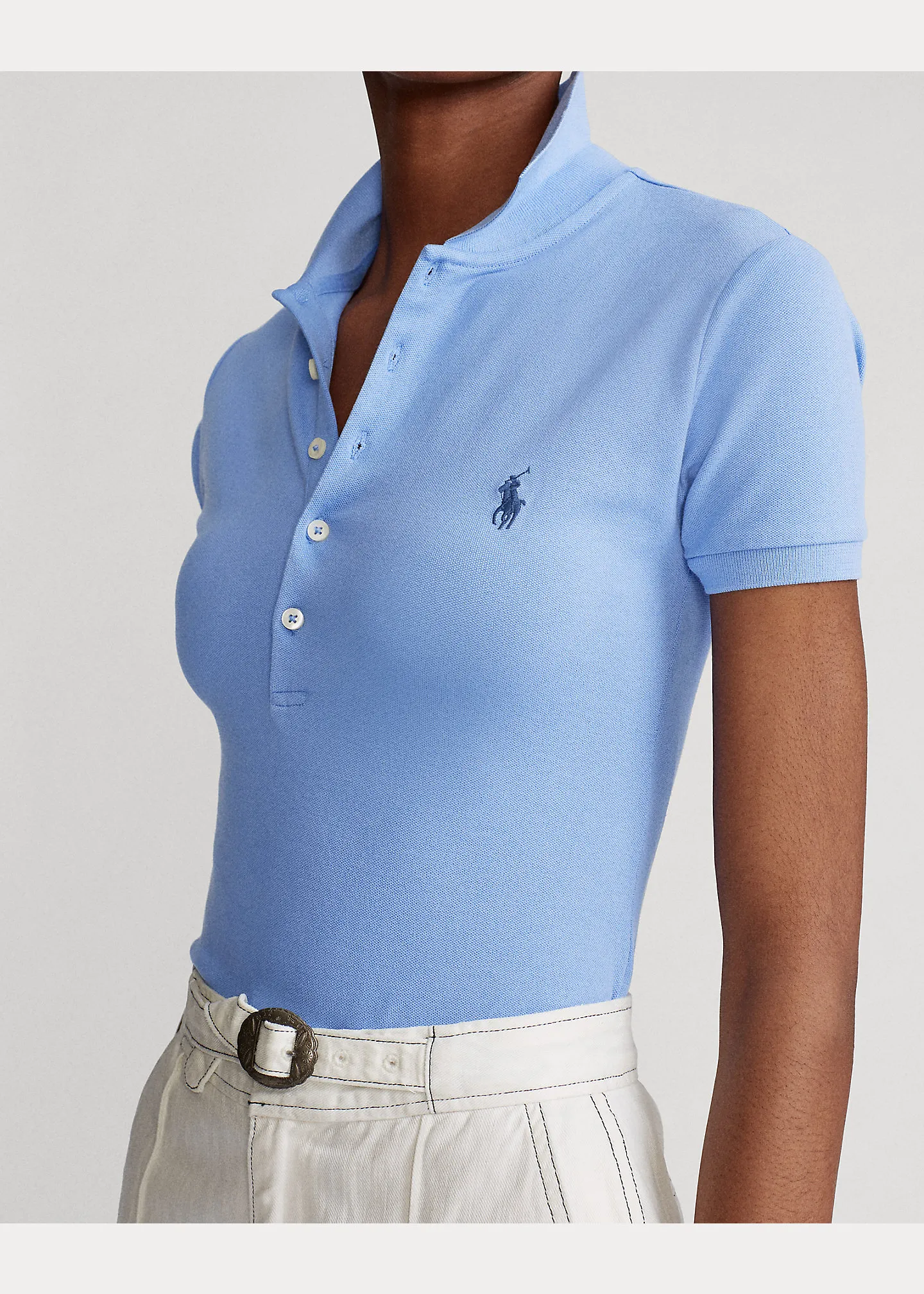 Hot Sale Ralph 2023 LaurenˉNew Women Polo Shirt Female Shirt New Women's  Cotton Fine Oxford Short Sleeve 100% Cotton Slim Polo T-shirt Couple  Embroidery Shirt | Lazada PH