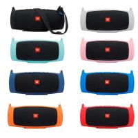 New Product Newest Outdoor Travel Silicone Case Cover Skin With Strap Carabiner For JBL Charge 4 Portable Wireless Bluetooth Speaker