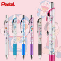 ญี่ปุ่น Pen จำกัดรูปแบบการ์ตูนปากกาเจล Energel BLN75แห้งเร็วนักเรียนใช้ปากกาเจลกดสีดำ0.5มม