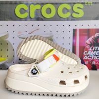 crocs แท้ 100 crocs Classic Hiker Clog รองเท้าแตะ พื้นหนา กันลื่น เหมาะกับเดินชายหาด สไตล์คลาสสิก สําหรับผู้ชาย และผู้หญิง มี 6 สี206772JH