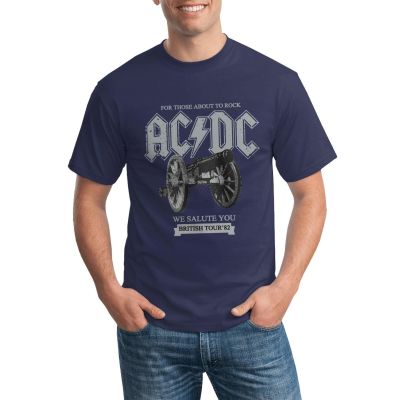 Diy Shop Acdc Canon Tour 1982 Mens Good Printed Tees