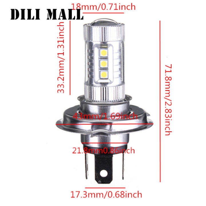 h4-80w-4000lm-6000k-6500k-ไฟหน้ารถมอเตอร์ไซค์แบบ-led-ชุดหลอดไฟเสริมไฟสูงหลอดไฟแสงจ้ามากพร้อมเลนส์อะไหล่แต่งรถยนต์