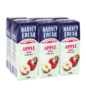 HARVEY FRESH Apple Juice 250mlx6 EXP : 03.11.23