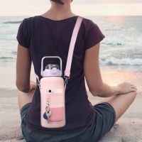 2L Water Bottle Cover With Strap Insulator Sleeve Bag Protective Case Thermos Pouch Neoprene Sport Kettle Covers Vacuum Cup Set