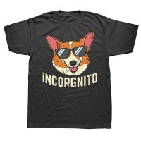 Funny Welsh Corgi Face Dog Lover T Shirts Summer Graphic Cotton Streetwear Short Sleeve Birthday Gifts T shirt Mens Clothing XS-6XL