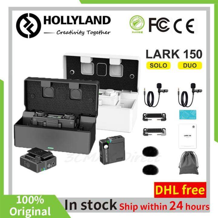 Hollyland Lark 150 2.4Ghz Wireless Lavalier Microphone With Charging