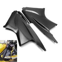 Black/Carbon Fiber Motorcycle Front Air Dust Cover Fai Insert Essories For Yamaha YZF R6 2003 2004 2005 Models