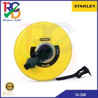 Stanley เทปวัดไฟเบอร์กลาส ยาว 15 เมตร / 50 ฟุต รุ่น Long Tape (0-34-260)