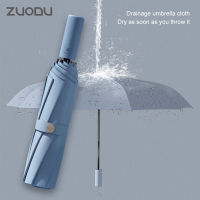 Zuodu Windproof Double Automatic Folding Umbrella Female Male Luxury Rainstorm Large Business Umbrellas Sunny&amp;Rainy Umbrella