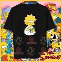 เสื้อแฟชั่นผญ เสื้อยืด เสื้อยืด ผญสวย ๆ เสื้อแฟชั่นผญ2023 เสื้อแฟชั่นผู้หญิง ื้อยืดคอกลมแขนสั้น ราคาส่ง tshirt The Simpsons Shirt lisa Shirt The Simpson TShirt Cotton Unisex Asian Size 7 colors 04