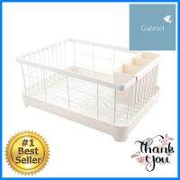 ชั้นคว่ำจานพร้อมถาดรอง KECH CHIC 42x31x18 ซม.DISH DRAINER WITH WATER TRAY KECH CHIC 42X31X18CM **บริการเก็บเงินปลายทาง**