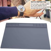 Rubber Mat Watch Repair Work Pad Non Slip Watch Repair Table Pad Watchmaker Maintenance Tool Watch Repair Tool For Watchmaker