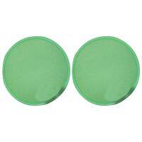 【CW】 2X Foldable Round Fan Green