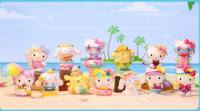 เซ็ต 12 โมเดล คิตตี้ ปอม ปอมปอมปูริน ชินนาม่อนโรล ซานริโอ ซานริโอ้ sanrio characters south island