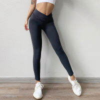 Solid Color Quick-drying Fitness Yoga Leggings Women Jogger Running TrainningSports Pants