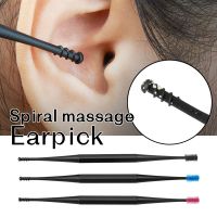 【cw】 1PC Soft Silicone Ear Pick Double-ended Earpick Wax Curette Remover Cleaner Design 1