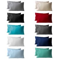 【hot】☾✻ Envelope Closed Pillowcase Soft Bed Pillowslip Color Cover