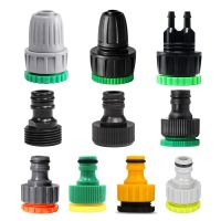 Garden Quick Connector Tap 1/2 3/4 Male Female Thread Nipple Joint 1/4 1/2 Hose Repair Irrigation Water Splicers Tools