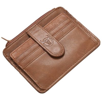 Men Wallet Business Card Holder leather pickup package bus card holder Slim leather multi-card-bit 01