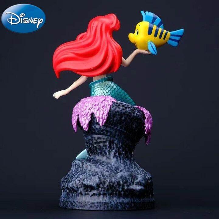 zzooi-disney-ariel-princess-action-figure-19cm-the-little-mermaid-ariel-figuras-anime-model-toys-dolls-disney-accessories-decor-gifts