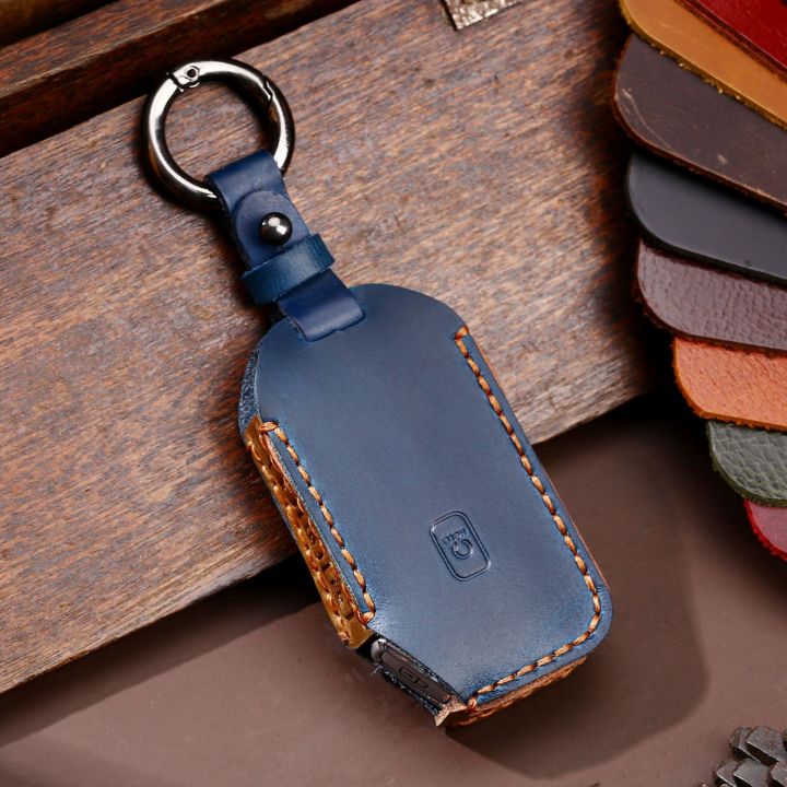 luxury-leather-car-key-case-cover-fob-accessories-keychain-for-kia-sportage-ceed-sorento-cerato-forte-seltos-telluride-holder