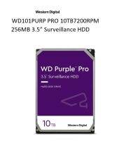 HARDDISK  AV WD PURPLE  PRO 10TB7200RPM 256MB WD101PURP(รับประกัน5ปี)