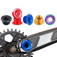 MTB Bike Crank Arm Bolt M18M19/M20 Crankset Screw Integral Hollow Crank Arm Cover Axis Screw Cap Bicycle Accessories