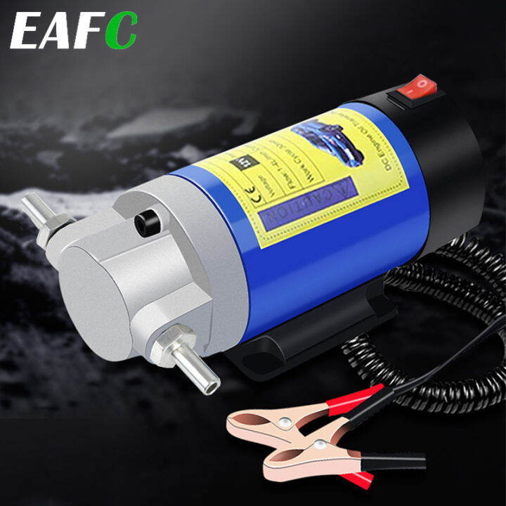 Portable 12V 100W Car Electric Oil Extractor Transfer Pum Oil Fluid Suction Pump Fuel Engine Oil