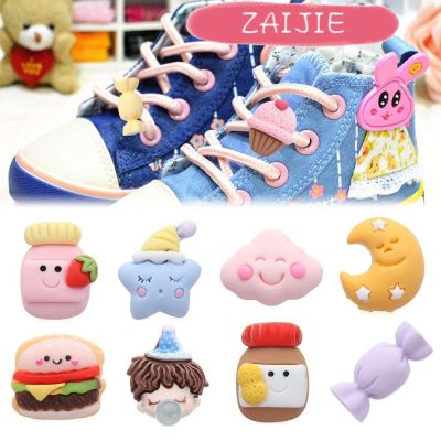 Zaijie24 รองเท้าเด็ก หัวเข็มขัดตกแต่ง สร้างสรรค์ เค้ก ขนมหวาน อุปกรณ์เด็ก QC7311633
