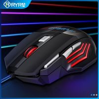 ZZOOI RYRA Mouse Gaming Wired Ergonomic Mouse Gamer Mice Game 2.4G Wired Mouse Mini Optical Mouse For Desktop Computer Gaming Pc