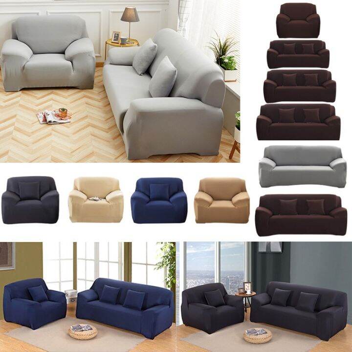 1/2/3/4 Seater Elastic Lshape sofa cover Protector for Regular or L