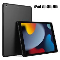 【DT】 hot  TPU Case For Apple iPad 7th 8th 9th generation 2019 2020 2021 Tablet Soft Anti-Fall Shockproof Silicone Shell For iPad 7 8 9