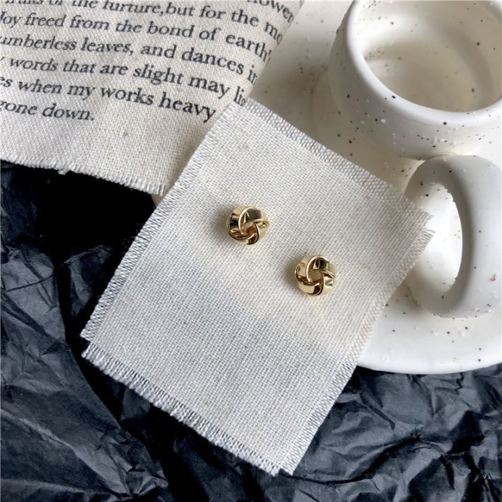 14k-gold-plated-small-knot-ball-earrings-925-silver-needle-gold-metal-stud-earrings