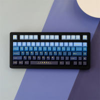 129 Keys ชุด GMK Moonrise ข้อความเหมือนกับ PBT ย้อมระเหิดหมวกที่สำคัญเชอร์รี่รายละเอียดปุ่มกดสำหรับ104 108 87 64 68 980คีย์บอร์ด