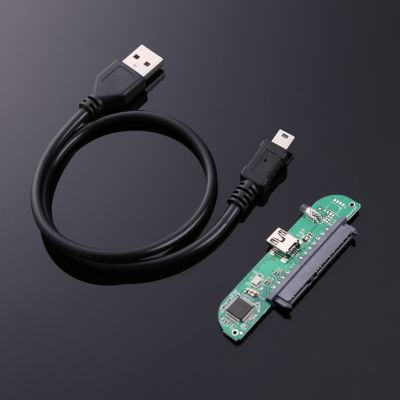 New 2.5 USB 2.0 TO SATA 7 15 Pin Hard Disk Adapter Converter
