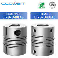 Parallel Line Coupling LT D40L45มอเตอร์ยืดหยุ่น Shaft Coupler อลูมิเนียมอัลลอยด์การเชื่อมต่อ Encoder 3D เครื่องพิมพ์ Groove Cardan