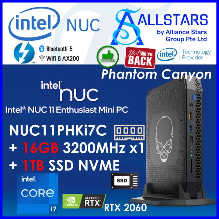 ALLSTARS : NUC PROMO) Intel Phantom Canyon NUC11PH / NUC11PHK