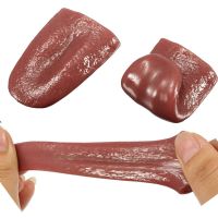 【CC】 New Hot Tricks Horror False Tongue Decompression Prank Children Kids Props