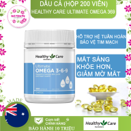 Viên uống Omega 369 Healthy Care Ultimate của Úc 1000mg Hỗ Trợ Sức Khỏe thumbnail