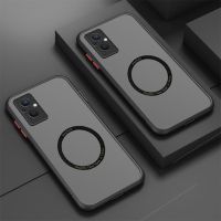 Shockproof Armor Case For Magsafe Case For OPPO Reno 8 7 6 5 Pro Se 8 Lite 8z 8T 7z 6z 4z Magnetic Wireless Charging Matte Cover