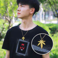 สร้อยคอ พร้อมจี้ ใบไม้ Tree Leaf Necklace For Women Men