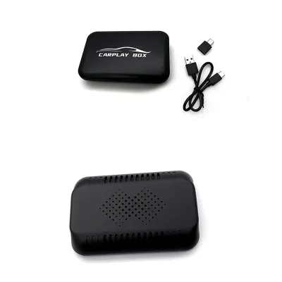 Wireless Carplay Box Bluetooth Projection Screen Wireless Carplay Dongle Wired to Wireless Carplay Adapter Linux System