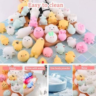 50pcs-kawaii-squishies-antistress-ของเล่น-mochi-anima-squishy-squeeze-party-favors-ความเครียดบรรเทา-fidget-ของเล่นสำหรับของขวัญเด็ก